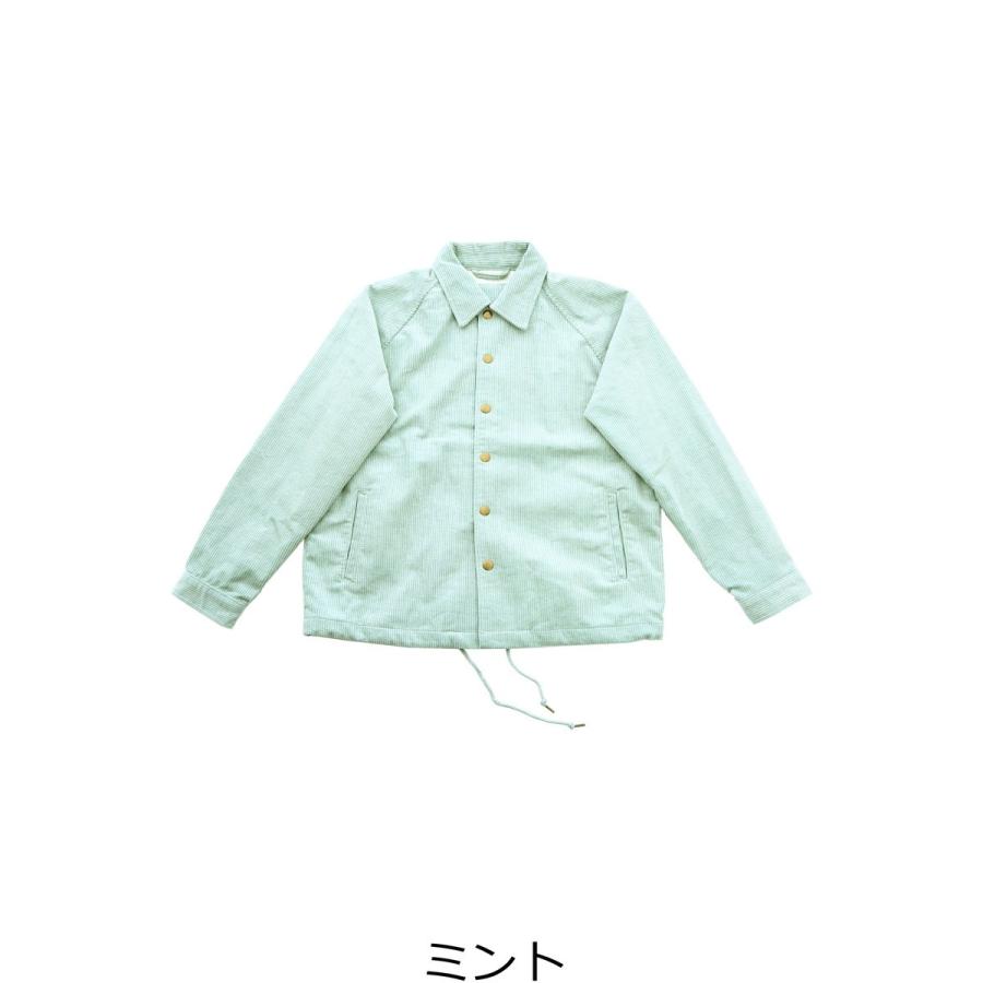 コーチジャケット メンズ アウター コーデュロイ ブルゾン 黒 青 赤 緑 ピンク ミント ジャンパー ジャンバー アメカジ Improves インプローブス 通販 Yahoo ショッピング