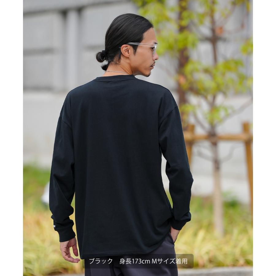 長袖Tシャツ メンズ GERRY ジェリー 別注プリント カットソー バン プリント ロンT アウトドア ストリート アメカジ 古着MIX ホワイト ブラック オートミール | GERRY | 17