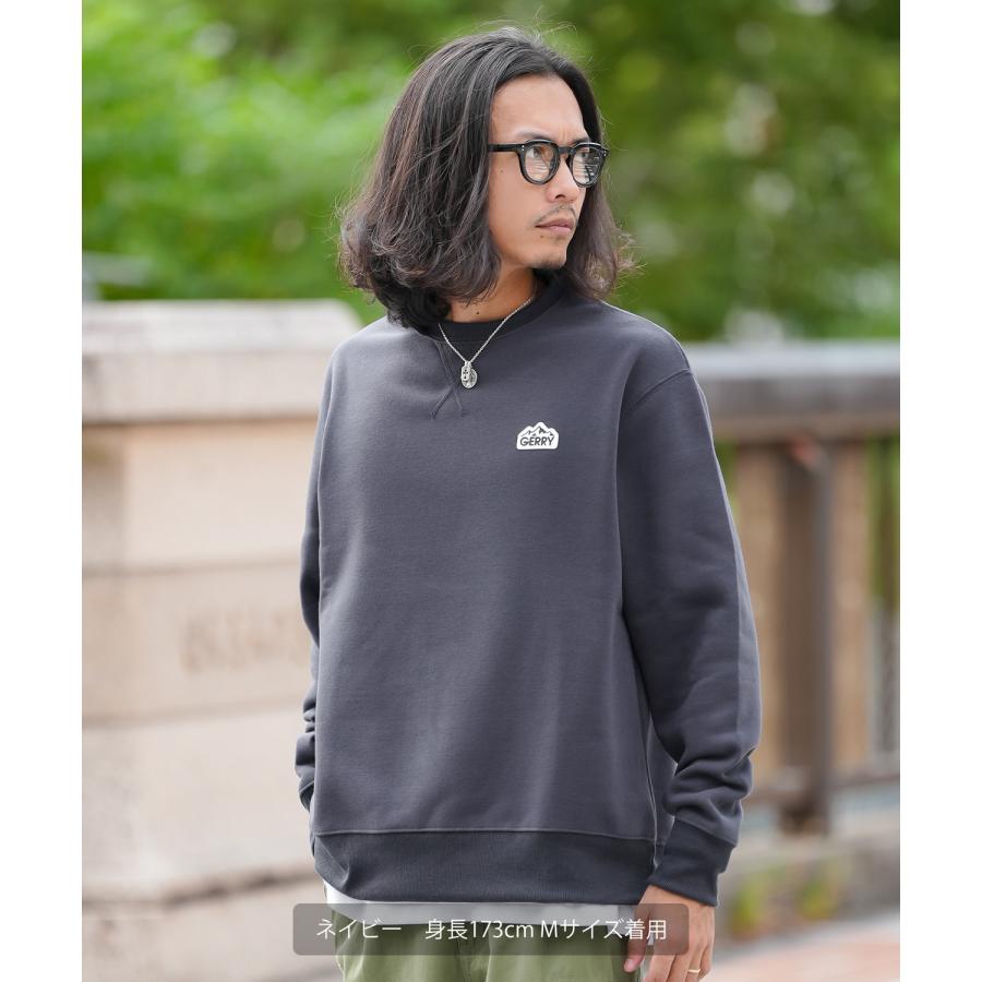 トレーナー メンズ レディース GERRY ジェリー 別注 ワンポイント シリコンワッペン スウェットシャツ 裏起毛スウェット プルオーバー アウトドア アメカジ | GERRY | 14