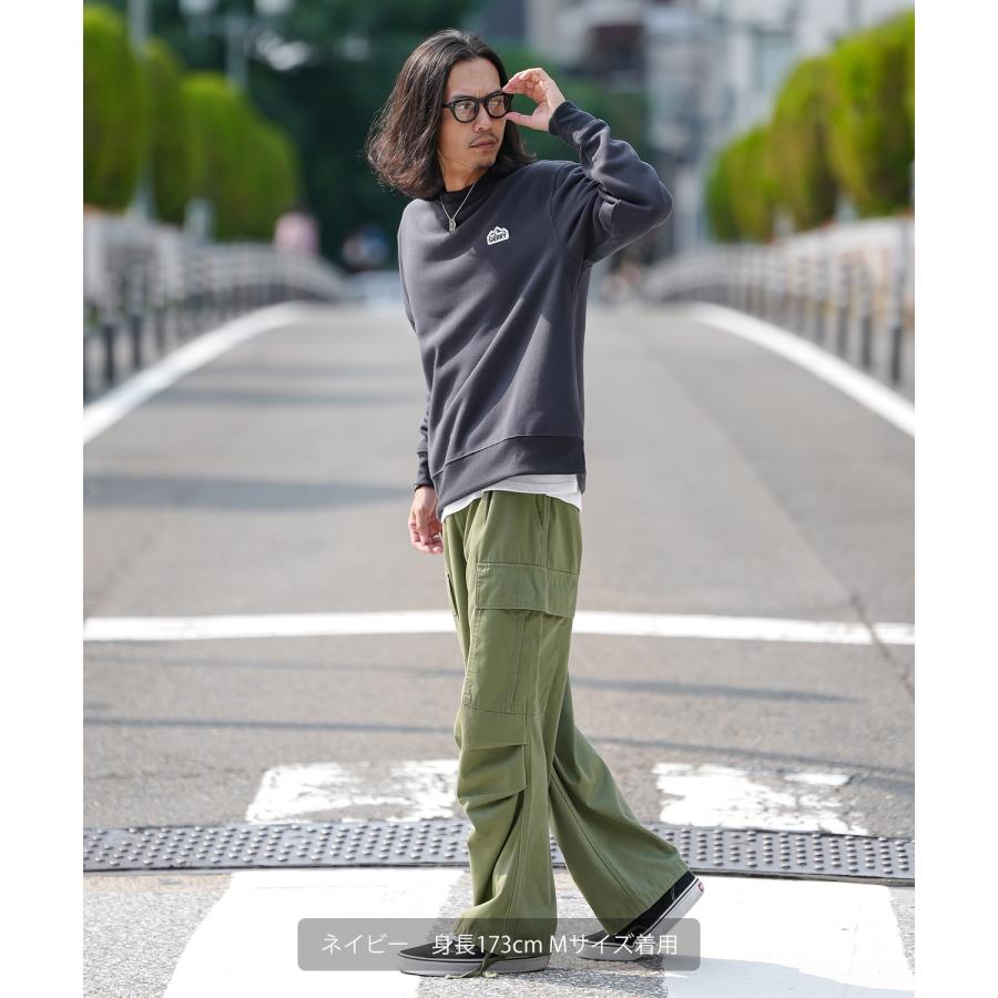 トレーナー メンズ レディース GERRY ジェリー 別注 ワンポイント シリコンワッペン スウェットシャツ 裏起毛スウェット プルオーバー アウトドア アメカジ | GERRY | 16