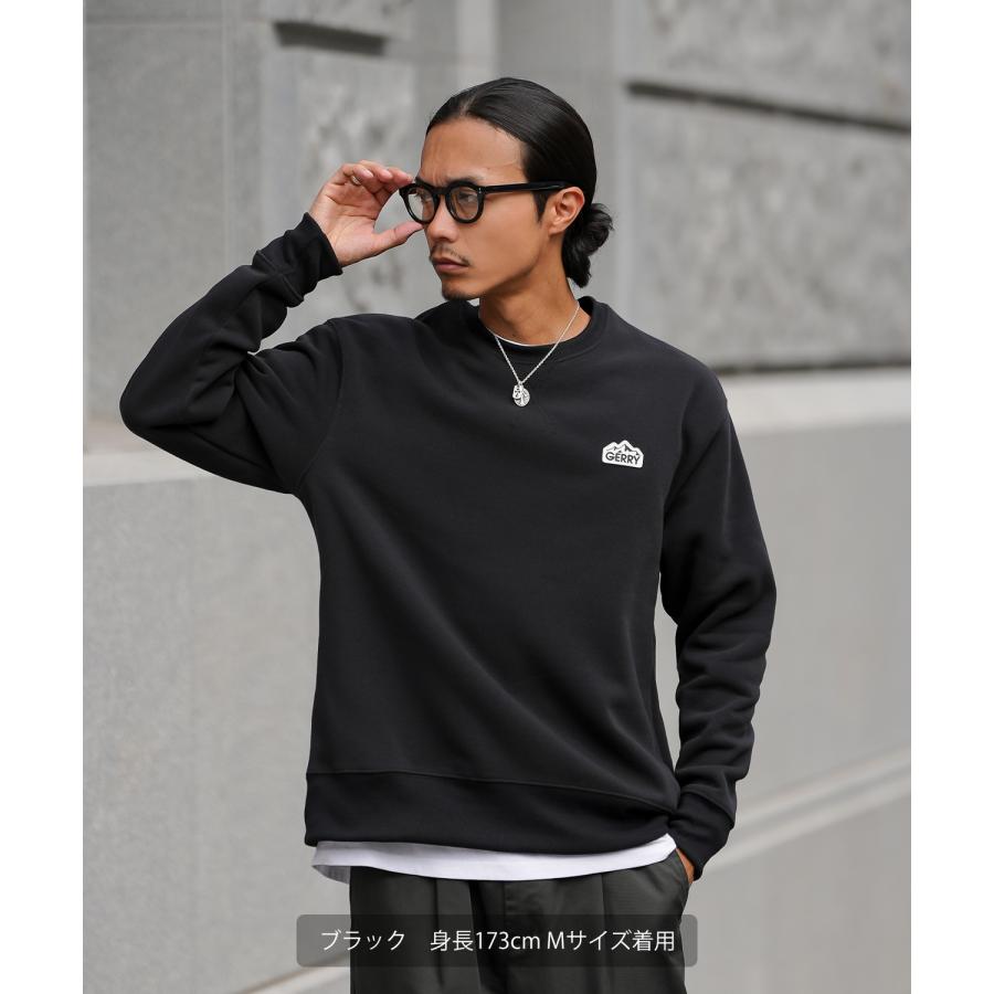 トレーナー メンズ レディース GERRY ジェリー 別注 ワンポイント シリコンワッペン スウェットシャツ 裏起毛スウェット プルオーバー アウトドア アメカジ | GERRY | 18