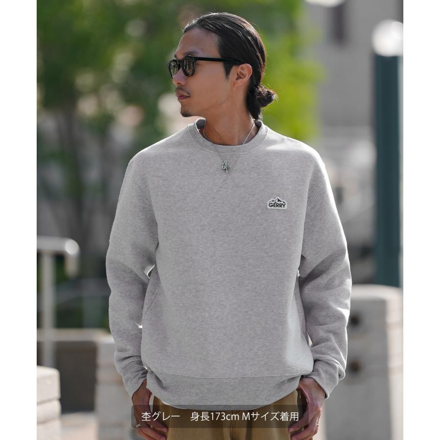 トレーナー メンズ レディース GERRY ジェリー 別注 ワンポイント シリコンワッペン スウェットシャツ 裏起毛スウェット プルオーバー アウトドア アメカジ | GERRY | 05