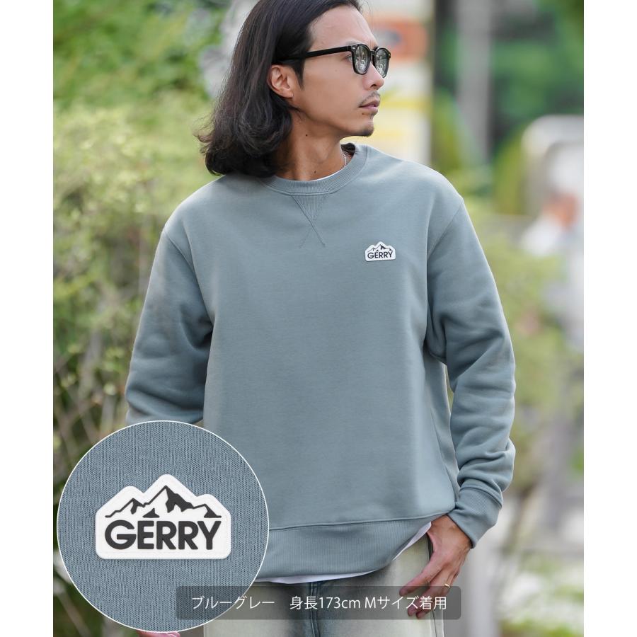 トレーナー メンズ レディース GERRY ジェリー 別注 ワンポイント シリコンワッペン スウェットシャツ 裏起毛スウェット プルオーバー アウトドア アメカジ | GERRY | 09