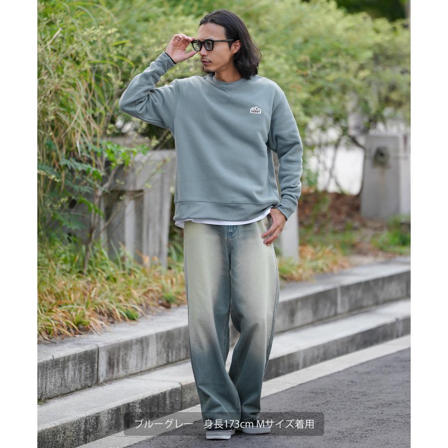 トレーナー メンズ レディース GERRY ジェリー 別注 ワンポイント シリコンワッペン スウェットシャツ 裏起毛スウェット プルオーバー アウトドア アメカジ | GERRY | 12