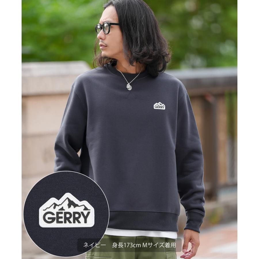 トレーナー メンズ レディース GERRY ジェリー 別注 ワンポイント シリコンワッペン スウェットシャツ 裏起毛スウェット プルオーバー アウトドア アメカジ | GERRY | 13