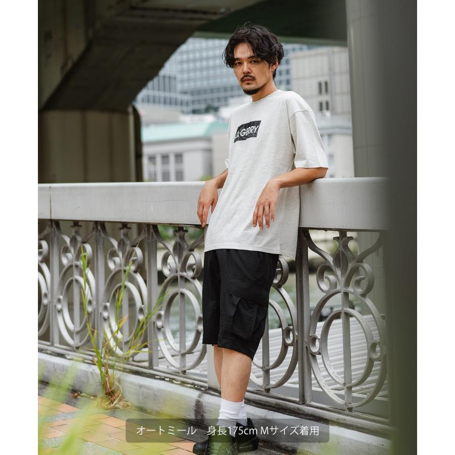 半袖Tシャツ メンズ GERRY ジェリー 別注 マウントロゴ ボックスロゴ プリント 半袖T Tシャツ カットソー アウトドア ストリート アメカジ スポーツライク | GERRY | 18