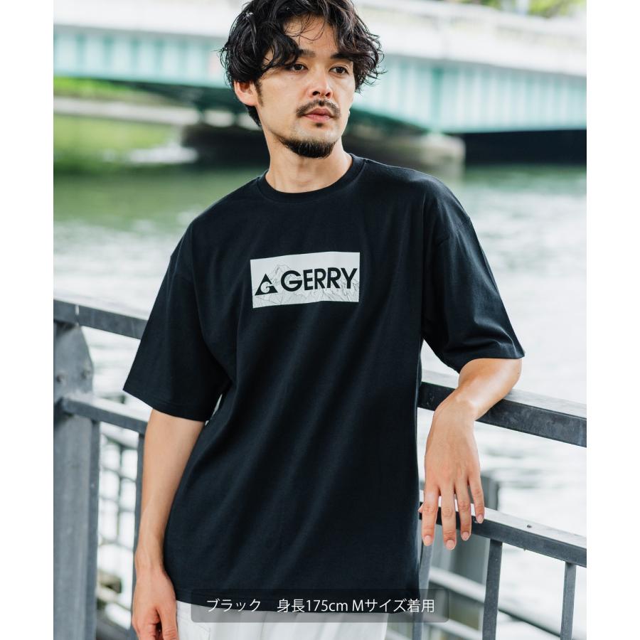半袖Tシャツ メンズ GERRY ジェリー 別注 マウントロゴ ボックスロゴ プリント 半袖T Tシャツ カットソー アウトドア ストリート アメカジ スポーツライク | GERRY | 09