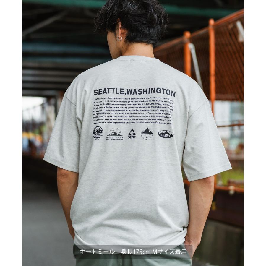 半袖Tシャツ メンズ GERRY ジェリー 別注 アイコニック ロゴ ボックスロゴ 刺しゅう 半袖T Tシャツ カットソー アウトドア ストリート アメカジ スポーツライク | GERRY | 15