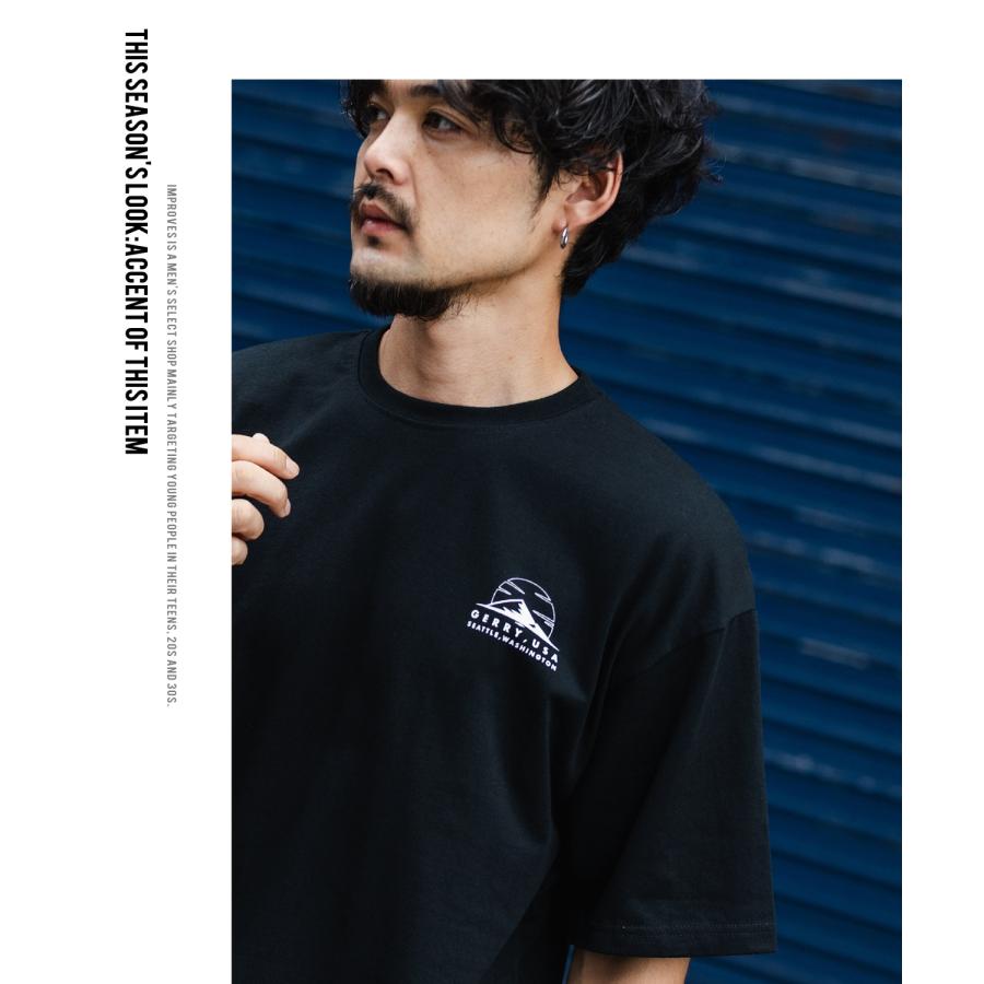 半袖Tシャツ メンズ GERRY ジェリー 別注 アイコニック ロゴ ボックスロゴ 刺しゅう 半袖T Tシャツ カットソー アウトドア ストリート アメカジ スポーツライク | GERRY | 06