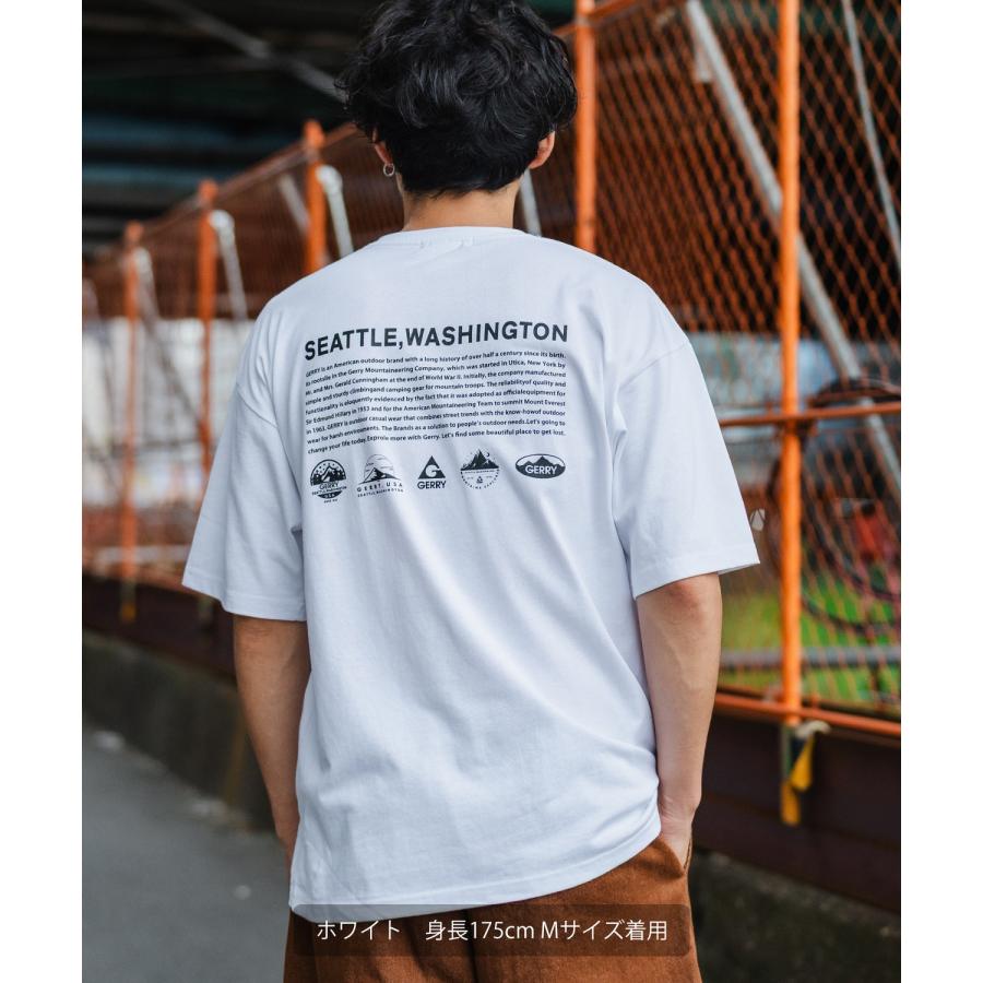 半袖Tシャツ メンズ GERRY ジェリー 別注 アイコニック ロゴ ボックスロゴ 刺しゅう 半袖T Tシャツ カットソー アウトドア ストリート アメカジ スポーツライク | GERRY | 11