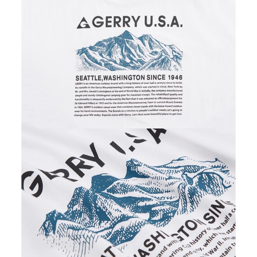 カットソー メンズ GERRY ジェリー 別注 マウントロゴ MT モチーフ 半袖T Tシャツ トップス スポーツライク アウトドア ストリート アメカジ | GERRY | 19
