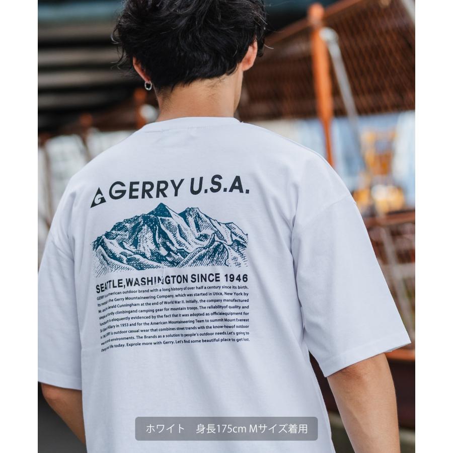 カットソー メンズ GERRY ジェリー 別注 マウントロゴ MT モチーフ 半袖T Tシャツ トップス スポーツライク アウトドア ストリート アメカジ | GERRY | 04