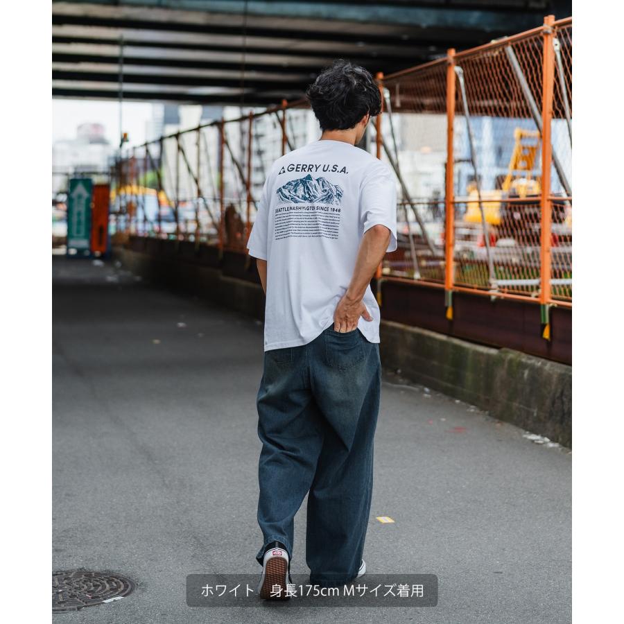 カットソー メンズ GERRY ジェリー 別注 マウントロゴ MT モチーフ 半袖T Tシャツ トップス スポーツライク アウトドア ストリート アメカジ | GERRY | 05