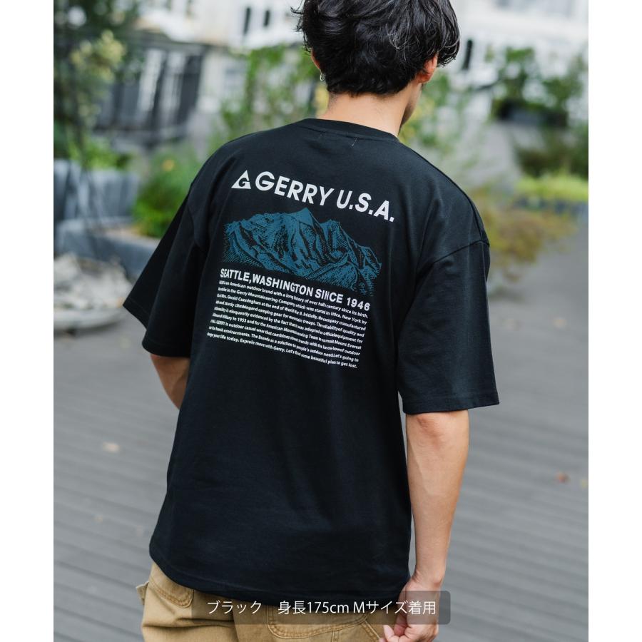 カットソー メンズ GERRY ジェリー 別注 マウントロゴ MT モチーフ 半袖T Tシャツ トップス スポーツライク アウトドア ストリート アメカジ | GERRY | 09