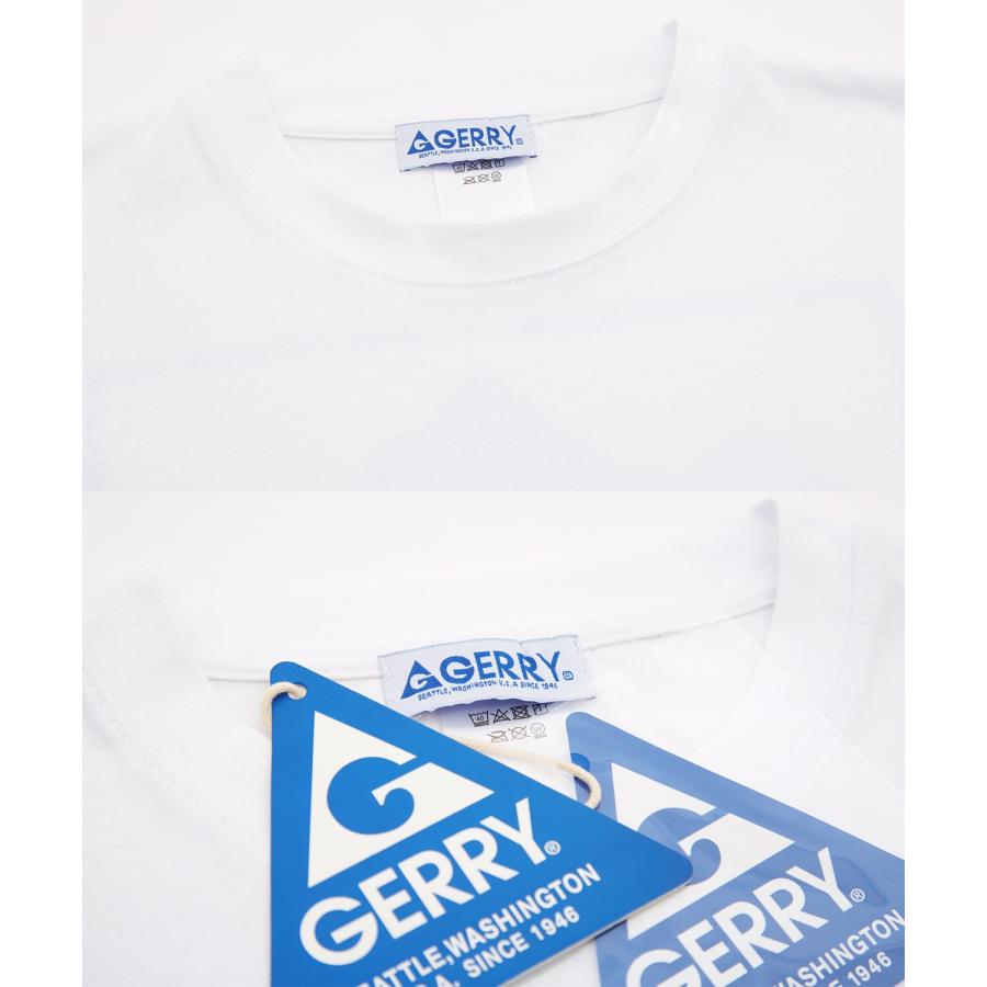 Tシャツ メンズ GERRY ジェリー 別注 マウントロゴ グラデーション ワンポイント 半袖T カットソー スポーツライク アウトドア アメカジ バックプリン | GERRY | 15