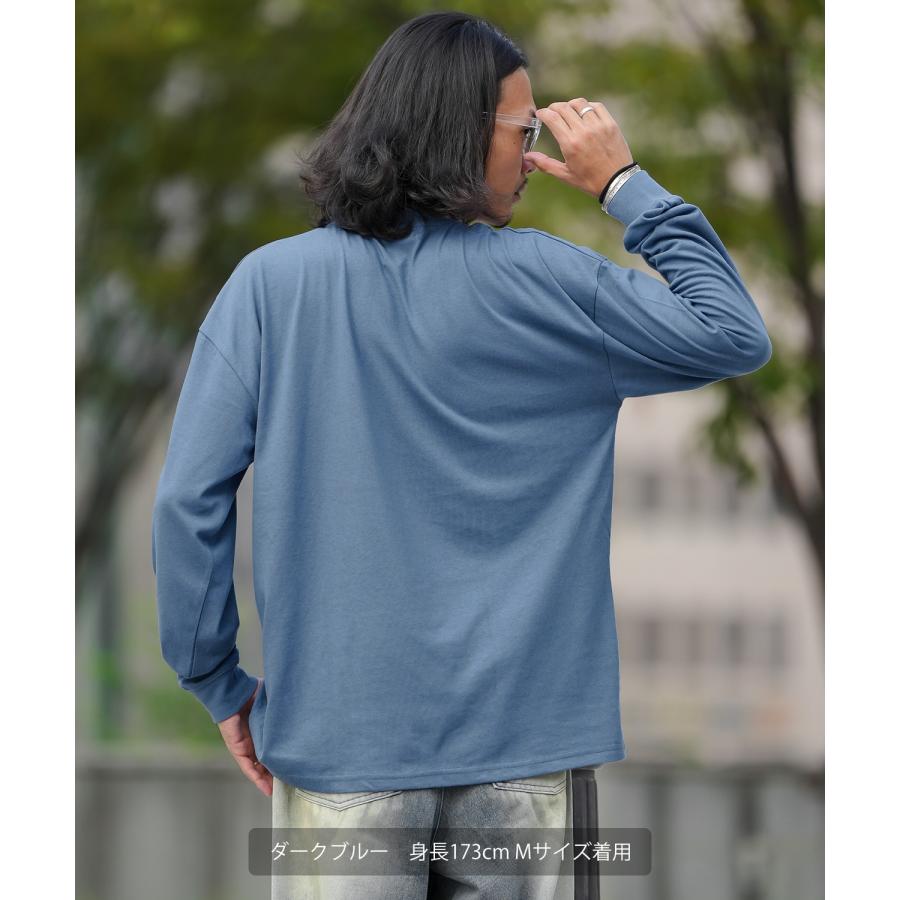 長袖Tシャツ メンズ GERRY ジェリー 別注プリント カットソー ボックスロゴ プリント ロンT アウトドア ストリート アメカジ 古着MIX ホワイト ブラック | GERRY | 06