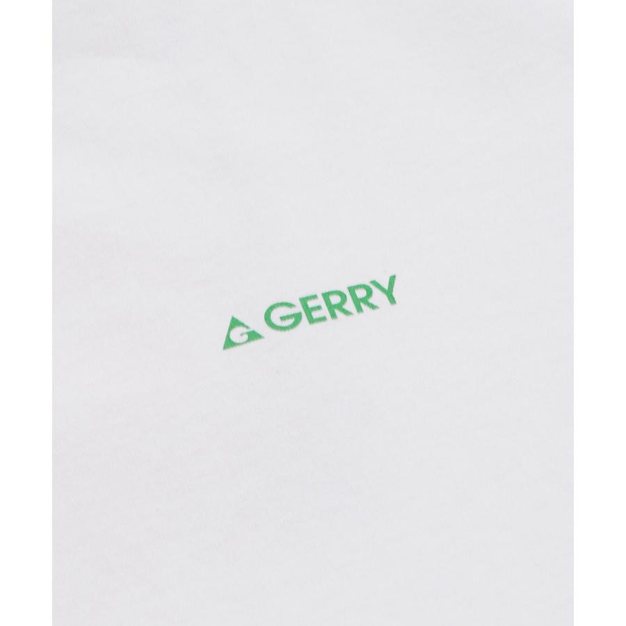 長袖Tシャツ メンズ GERRY ジェリー 別注プリント カットソー グラデーションロゴ プリント ロンT アウトドア ストリート アメカジ 古着MIX ホワイト ブラック | GERRY | 22