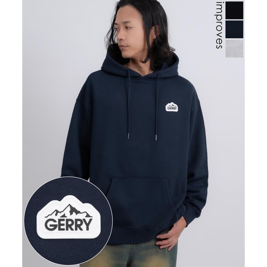 パーカー メンズ GERRY ジェリー ワンポイントロゴ 裏毛 スウェット フーディー 大きめ アウトドア アメカジ カジュアル Y2K ストリート 90s古着MIX | GERRY