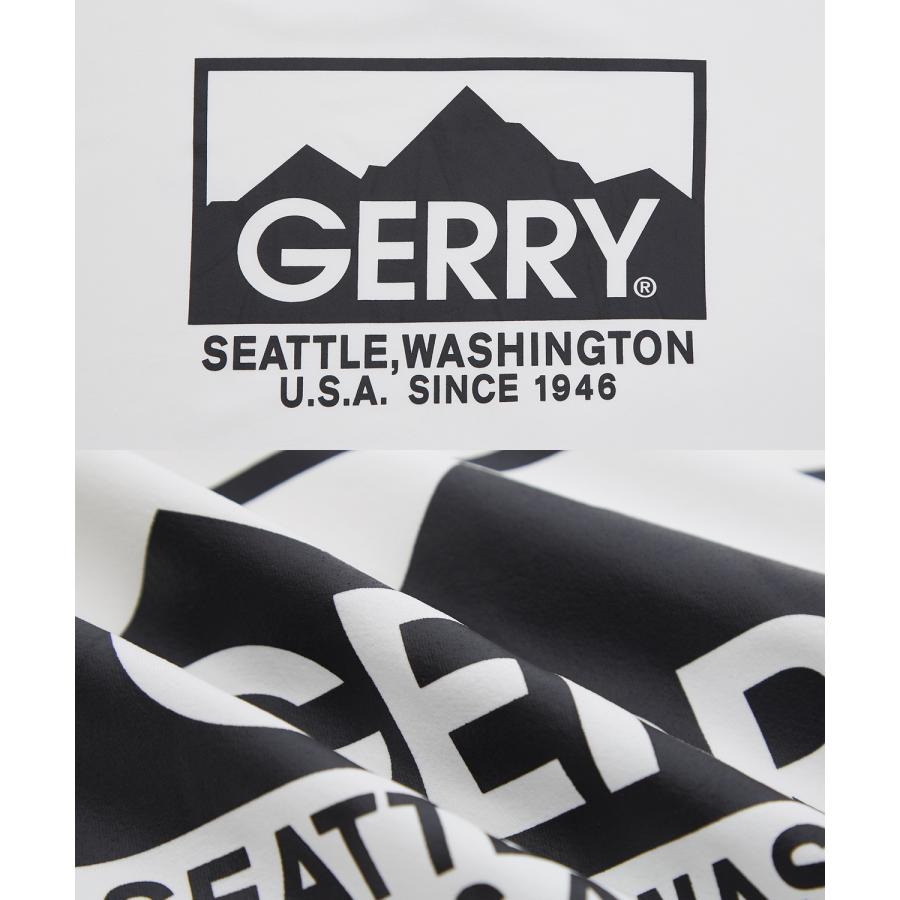 半袖Tシャツ メンズ GERRY ジェリー マウントロゴ プリント カットソー アウトドア ストリート アメカジ 古着MIX ブラック ホワイト | GERRY | 15