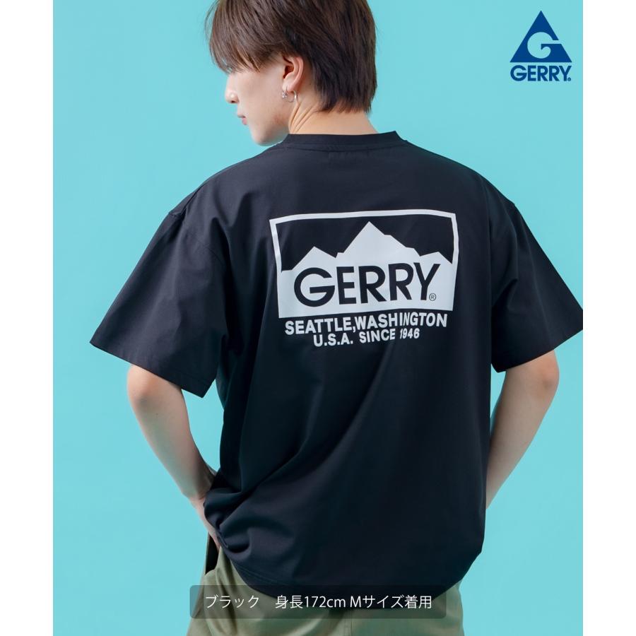 半袖Tシャツ メンズ GERRY ジェリー マウントロゴ プリント カットソー アウトドア ストリート アメカジ 古着MIX ブラック ホワイト | GERRY | 03