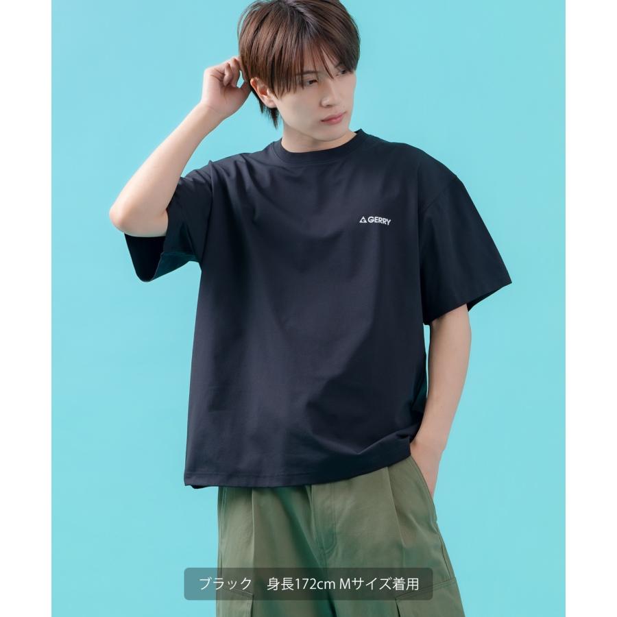 半袖Tシャツ メンズ GERRY ジェリー マウントロゴ プリント カットソー アウトドア ストリート アメカジ 古着MIX ブラック ホワイト | GERRY | 04