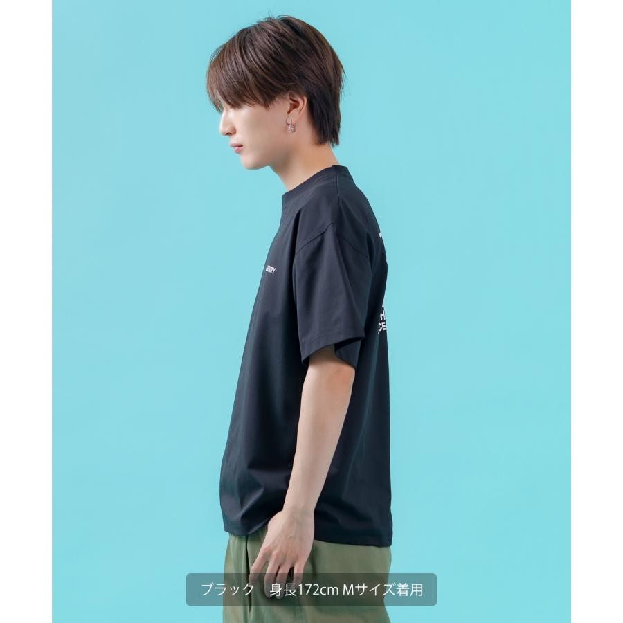 半袖Tシャツ メンズ GERRY ジェリー マウントロゴ プリント カットソー アウトドア ストリート アメカジ 古着MIX ブラック ホワイト | GERRY | 05