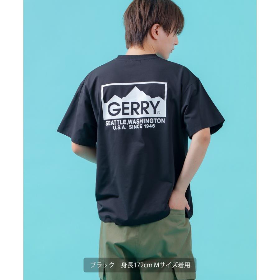 半袖Tシャツ メンズ GERRY ジェリー マウントロゴ プリント カットソー アウトドア ストリート アメカジ 古着MIX ブラック ホワイト | GERRY | 06