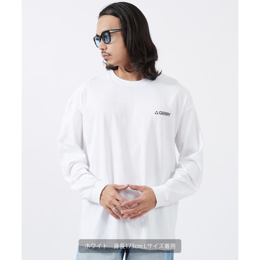 長袖Tシャツ メンズ GERRY ジェリー 別注プリント カットソー マルチロゴ プリント ロンT アウトドア ストリート アメカジ 古着MIX | GERRY | 19