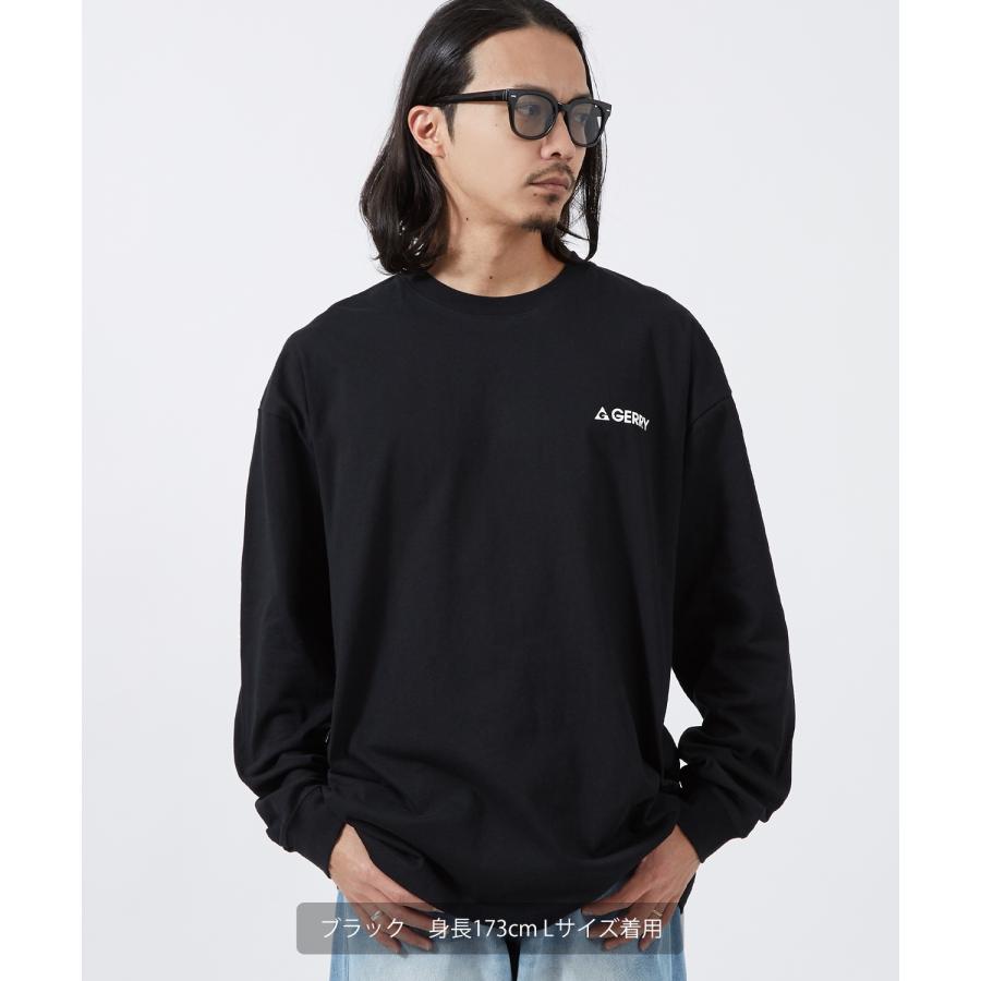長袖Tシャツ メンズ GERRY ジェリー 別注プリント カットソー マルチロゴ プリント ロンT アウトドア ストリート アメカジ 古着MIX | GERRY | 06