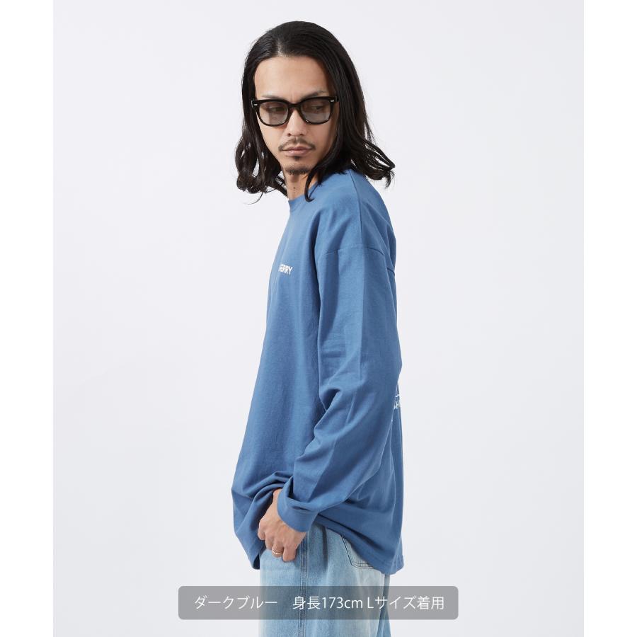 長袖Tシャツ メンズ GERRY ジェリー 別注プリント カットソー マルチロゴ プリント ロンT アウトドア ストリート アメカジ 古着MIX | GERRY | 10