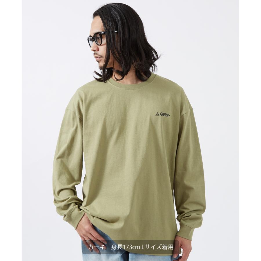 長袖Tシャツ メンズ GERRY ジェリー 別注プリント カットソー マルチロゴ プリント ロンT アウトドア ストリート アメカジ 古着MIX | GERRY | 13
