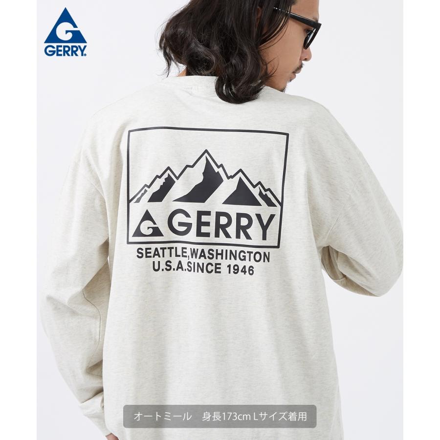 長袖Tシャツ メンズ GERRY ジェリー 別注プリント カットソー マウントロゴ プリント ロンT アウトドア ストリート アメカジ 古着MIX | GERRY | 15