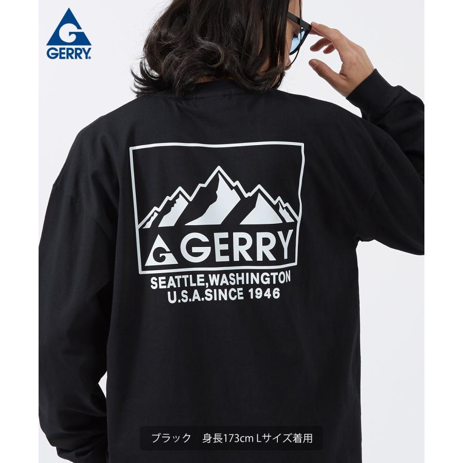 長袖Tシャツ メンズ GERRY ジェリー 別注プリント カットソー マウントロゴ プリント ロンT アウトドア ストリート アメカジ 古着MIX | GERRY | 06