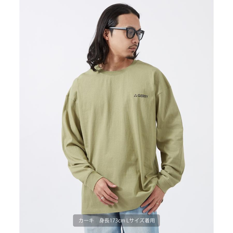長袖Tシャツ メンズ GERRY ジェリー 別注プリント カットソー マウントロゴ プリント ロンT アウトドア ストリート アメカジ 古着MIX | GERRY | 13