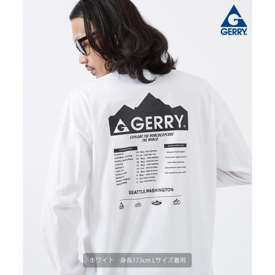 長袖Tシャツ メンズ GERRY ジェリー 別注プリント カットソー マウンテニアリング プリント ロンT アウトドア ストリート アメカジ 古着MIX | GERRY | 18