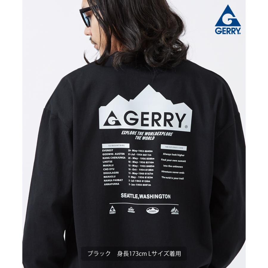 長袖Tシャツ メンズ GERRY ジェリー 別注プリント カットソー マウンテニアリング プリント ロンT アウトドア ストリート アメカジ 古着MIX | GERRY | 06
