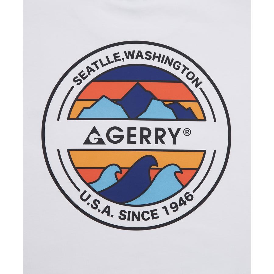 長袖Tシャツ メンズ GERRY ジェリー 別注プリント カットソー サークルロゴ プリント ロンT アウトドア ストリート アメカジ 古着MIX | GERRY | 23
