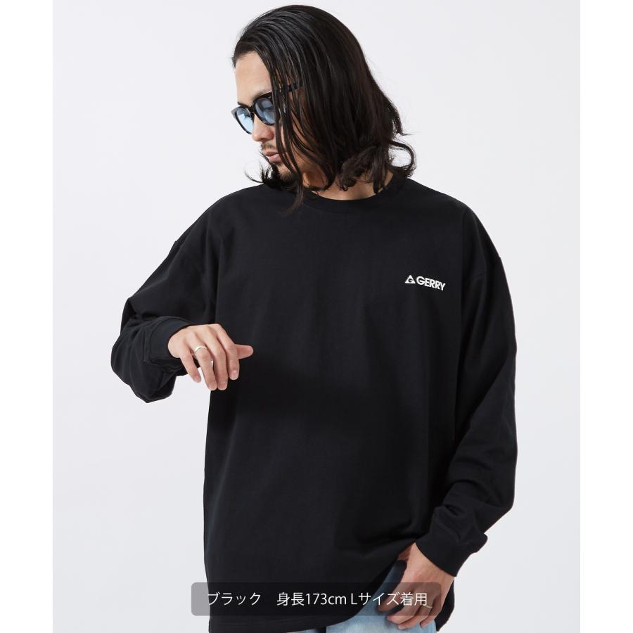 長袖Tシャツ メンズ GERRY ジェリー 別注プリント カットソー サークルロゴ プリント ロンT アウトドア ストリート アメカジ 古着MIX | GERRY | 07
