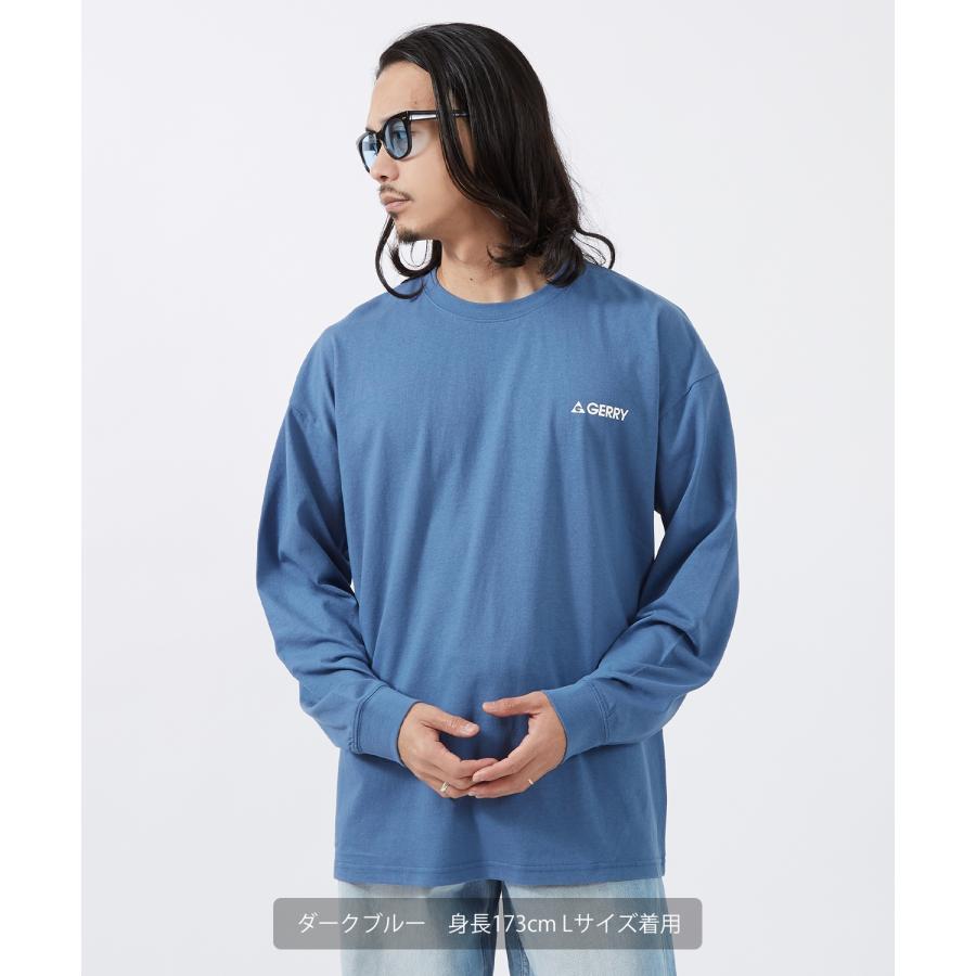 長袖Tシャツ メンズ GERRY ジェリー 別注プリント カットソー サークルロゴ プリント ロンT アウトドア ストリート アメカジ 古着MIX | GERRY | 10