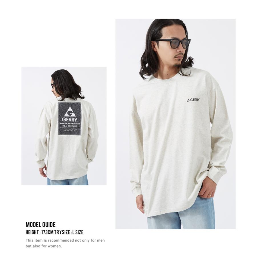 長袖Tシャツ メンズ GERRY ジェリー 別注プリント カットソー レオパード プリント ロンT アウトドア ストリート アメカジ 古着MIX | GERRY | 17