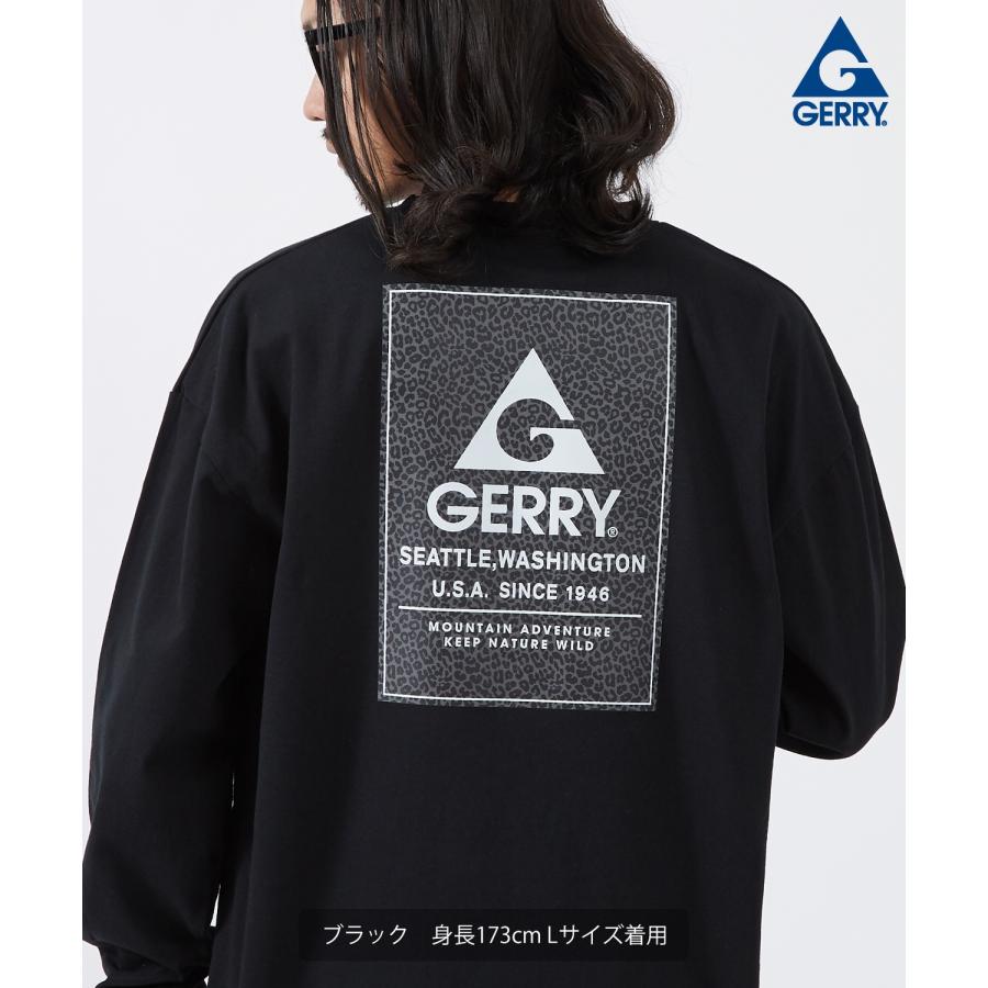 長袖Tシャツ メンズ GERRY ジェリー 別注プリント カットソー レオパード プリント ロンT アウトドア ストリート アメカジ 古着MIX | GERRY | 06