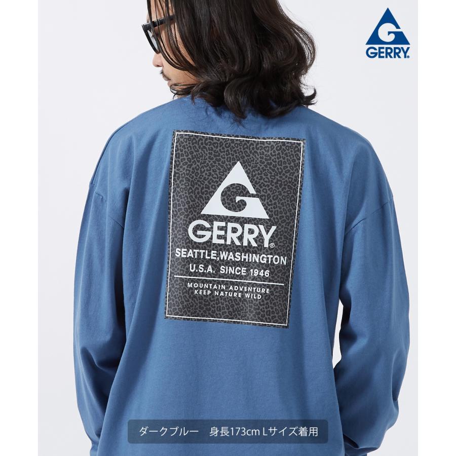 長袖Tシャツ メンズ GERRY ジェリー 別注プリント カットソー レオパード プリント ロンT アウトドア ストリート アメカジ 古着MIX | GERRY | 09
