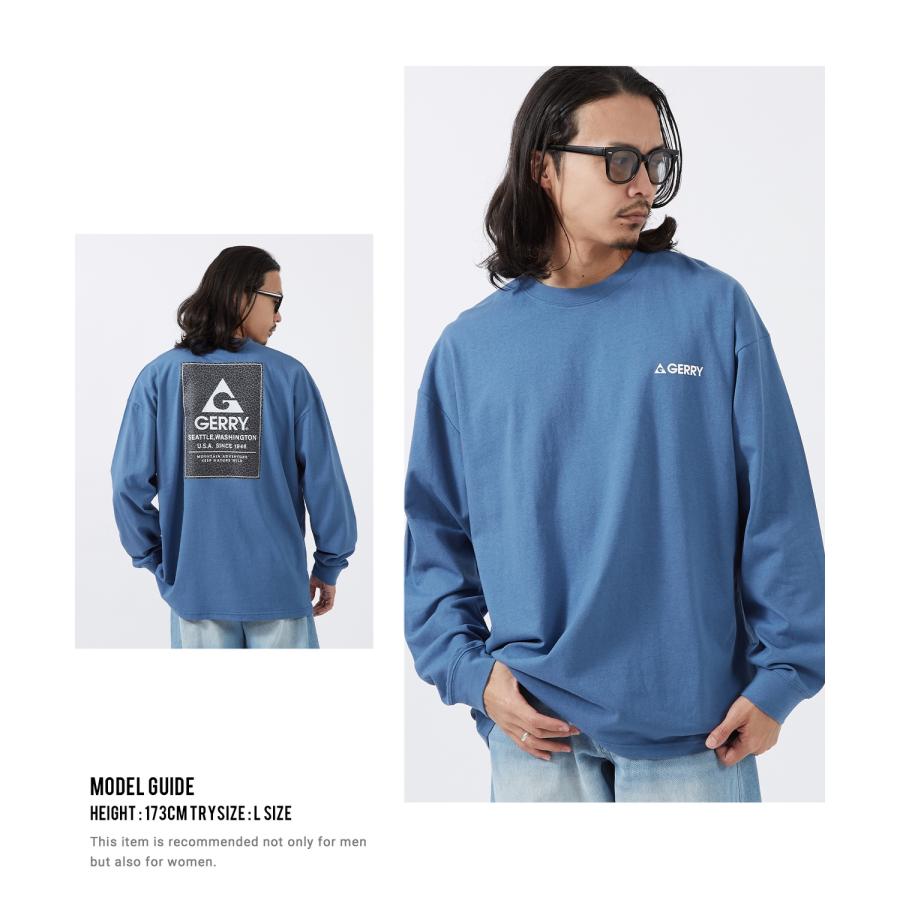 長袖Tシャツ メンズ GERRY ジェリー 別注プリント カットソー レオパード プリント ロンT アウトドア ストリート アメカジ 古着MIX | GERRY | 11