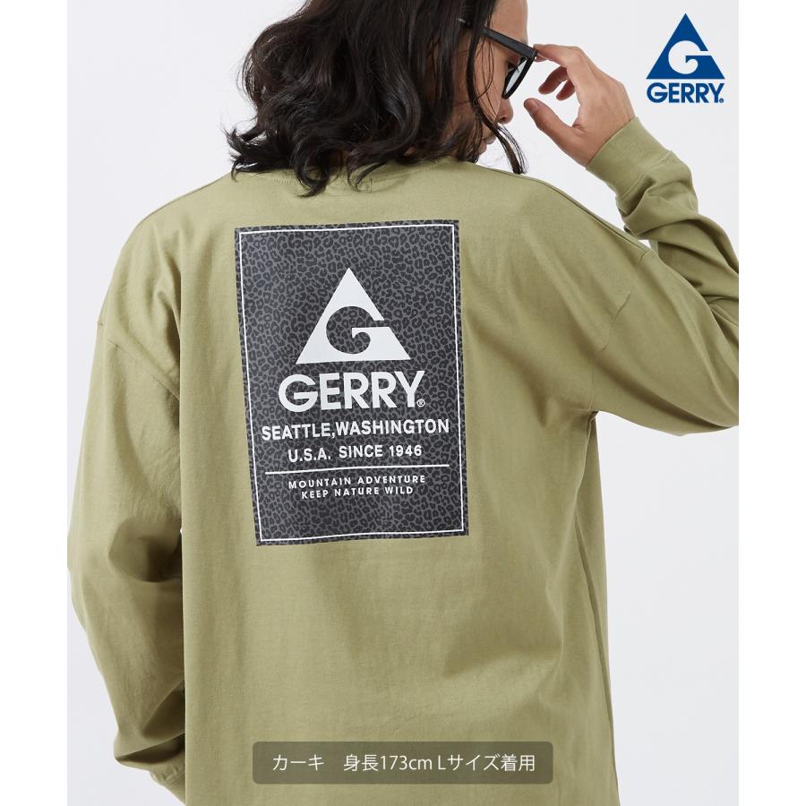 長袖Tシャツ メンズ GERRY ジェリー 別注プリント カットソー レオパード プリント ロンT アウトドア ストリート アメカジ 古着MIX | GERRY | 12