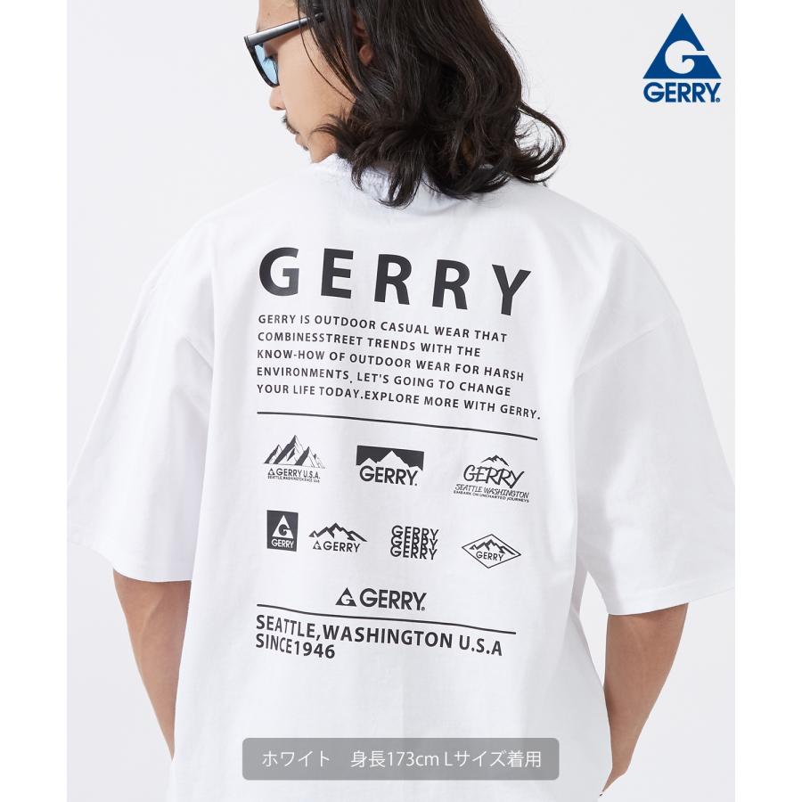 半袖Tシャツ メンズ GERRY ジェリー 別注プリント カットソー マルチロゴ プリント Tシャツ アウトドア ストリート アメカジ 古着MIX | GERRY | 18