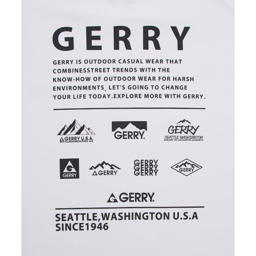半袖Tシャツ メンズ GERRY ジェリー 別注プリント カットソー マルチロゴ プリント Tシャツ アウトドア ストリート アメカジ 古着MIX | GERRY | 23