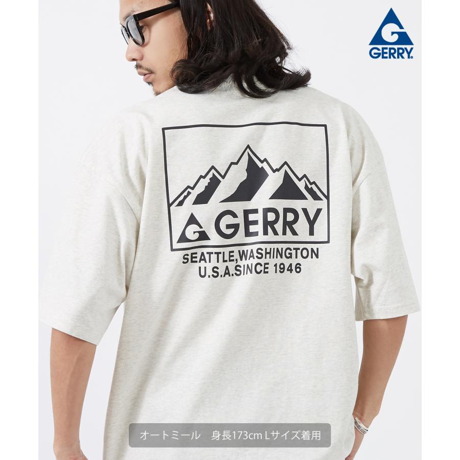 半袖Tシャツ メンズ GERRY ジェリー 別注プリント カットソー マウントロゴ プリント Tシャツ アウトドア ストリート アメカジ 古着MIX | GERRY | 15