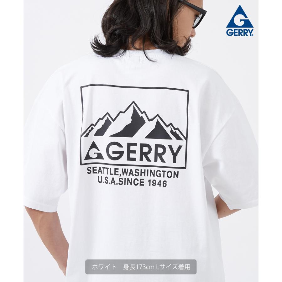 半袖Tシャツ メンズ GERRY ジェリー 別注プリント カットソー マウントロゴ プリント Tシャツ アウトドア ストリート アメカジ 古着MIX | GERRY | 18