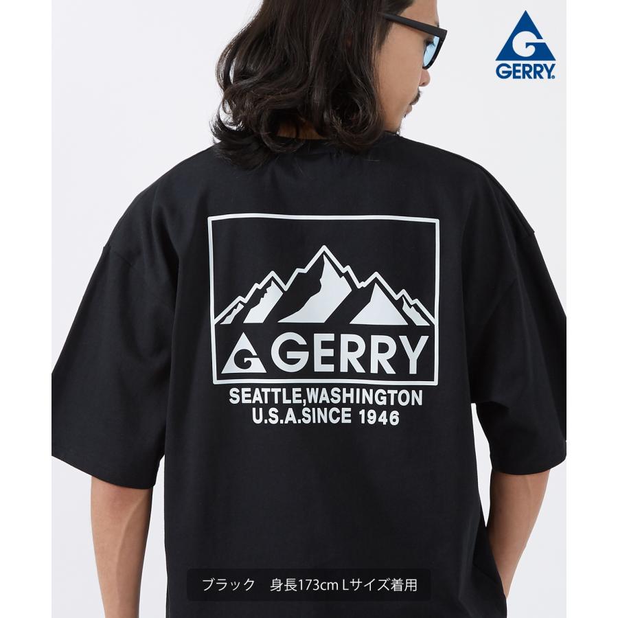 半袖Tシャツ メンズ GERRY ジェリー 別注プリント カットソー マウントロゴ プリント Tシャツ アウトドア ストリート アメカジ 古着MIX | GERRY | 06
