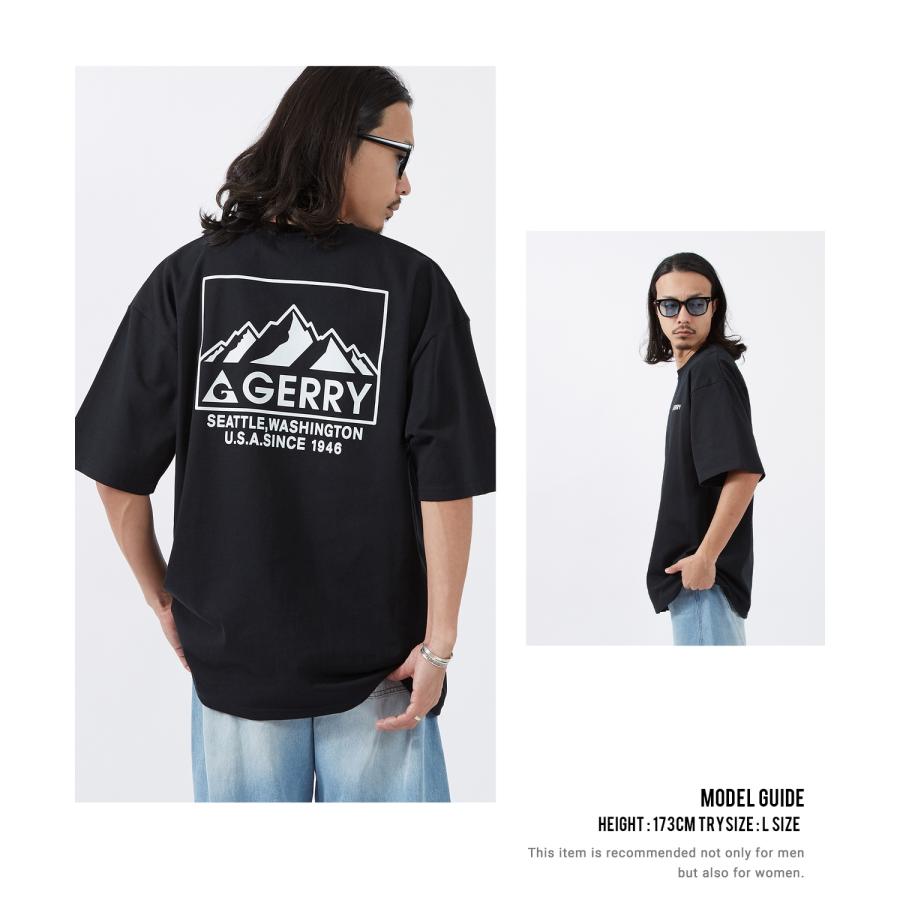 半袖Tシャツ メンズ GERRY ジェリー 別注プリント カットソー マウントロゴ プリント Tシャツ アウトドア ストリート アメカジ 古着MIX | GERRY | 08